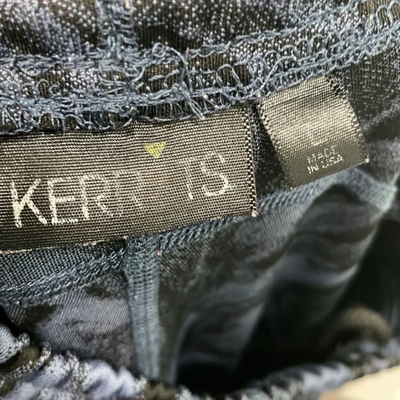 Kerrits Kids Riding Tights Breeches in Blue Swirl Print - Picture 6 of 7